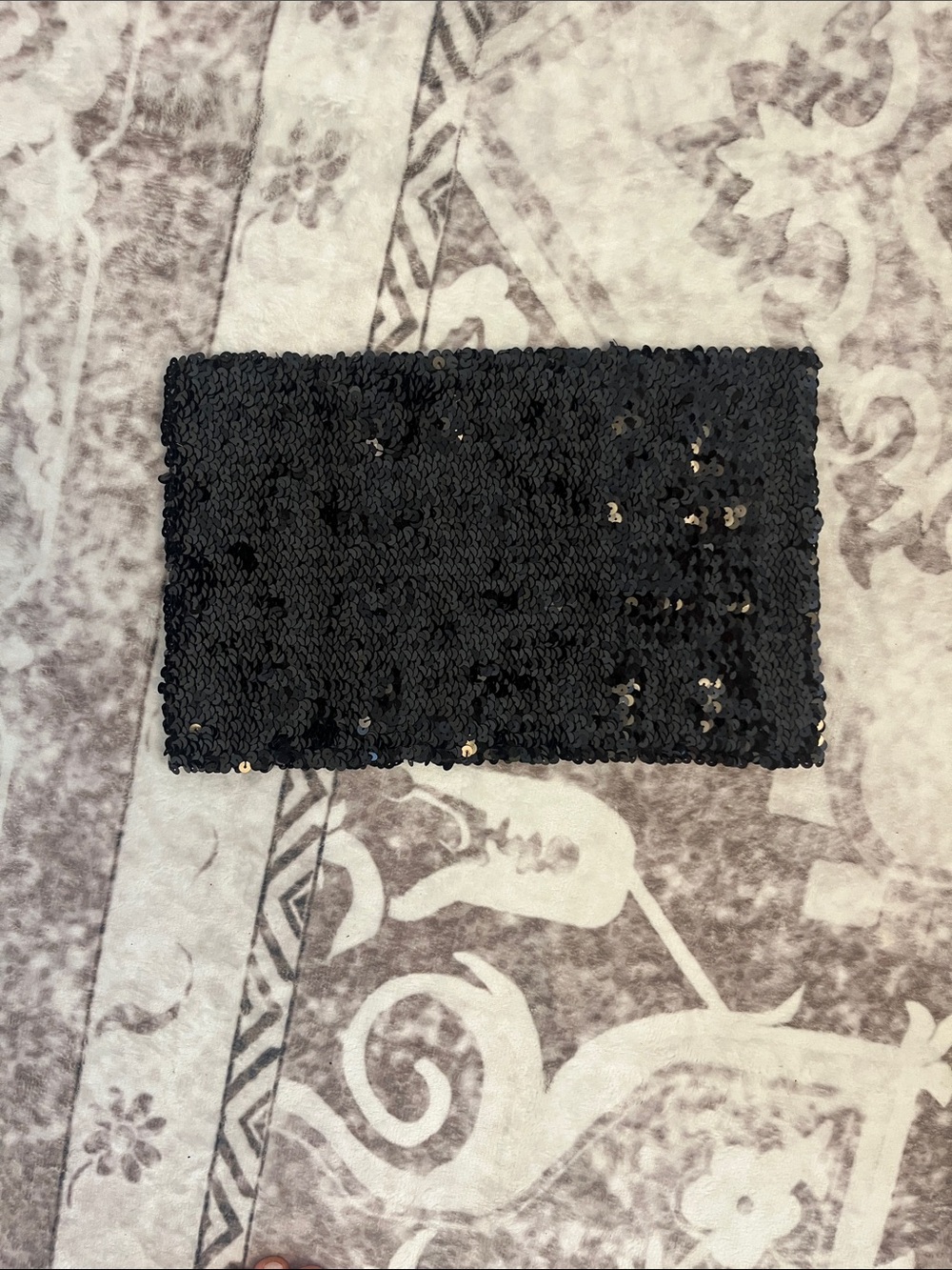Black Sequin Tube Top